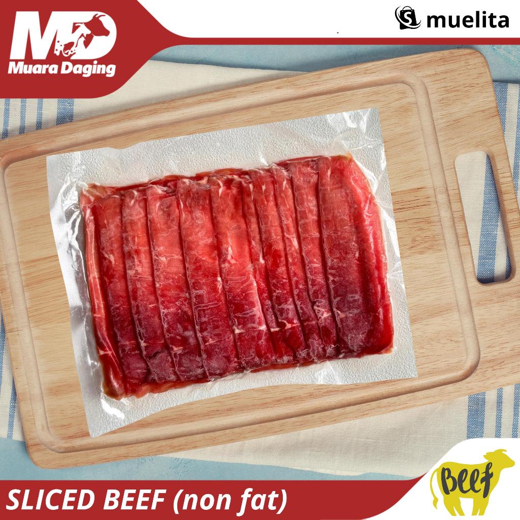 

MD FARM GrassFed Beef Slice Non Fat 250gr - BEEF BEBAS Hormon & Antibiotik