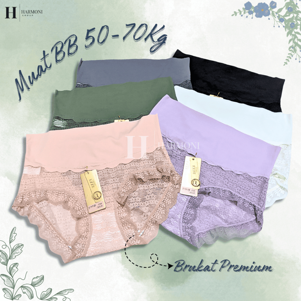 Cd Silk Wanita Celana Dalam Renda EXXE 7072 8003 BB 45 - 70kg