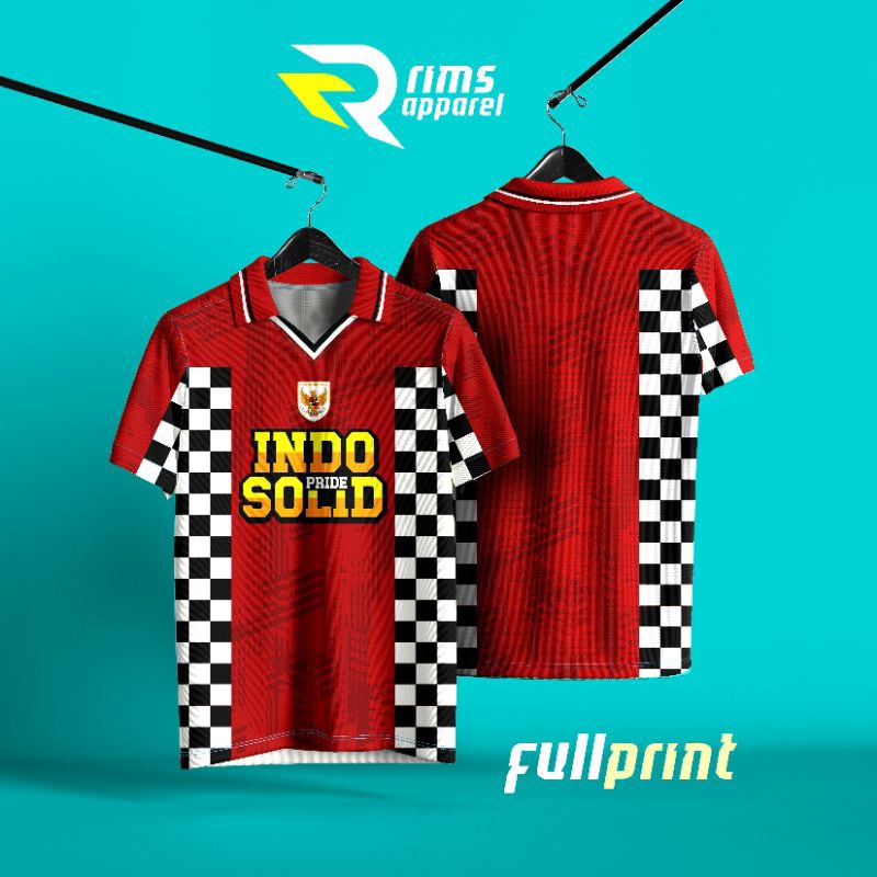 JERSEY TIMNAS INDONESIA FANTASY / Jersey timnas retro/ Jersey bola / Jersey casual / Jersey timnas m