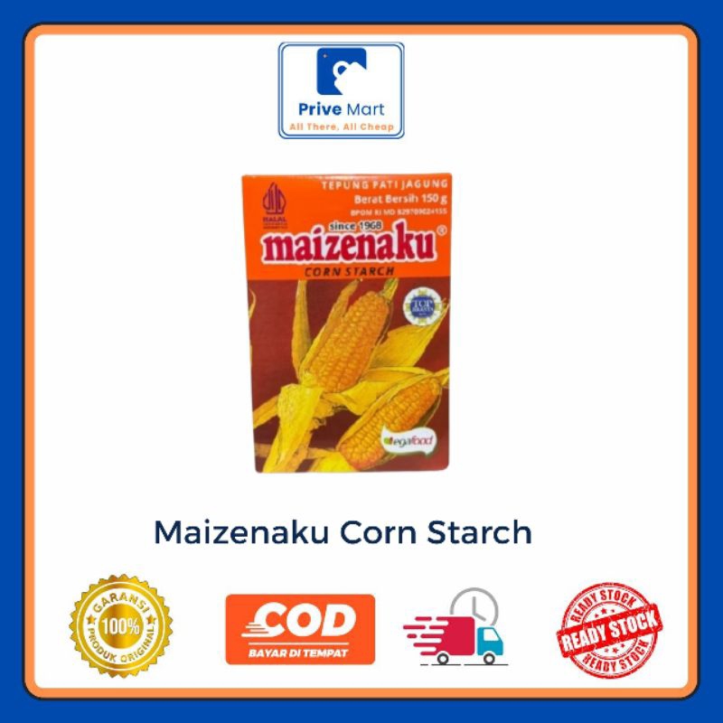 

Maizenaku Corn Starch 150g Prive Mart