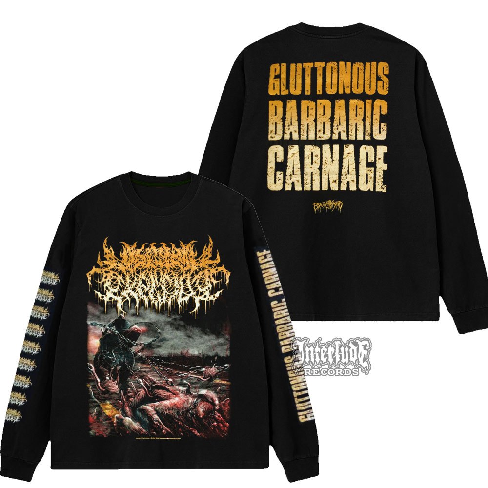 LONGSLEEVE - VISCERAL EXPLOSION - Gluttonous Barbaric Carnage