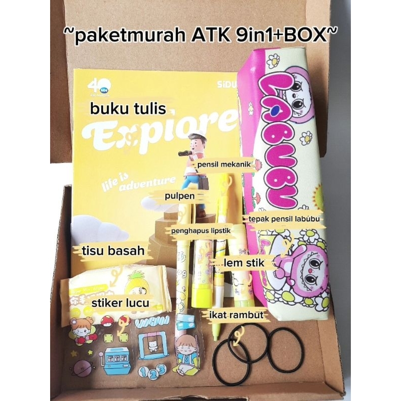 

paket murah ATK 9in1+BOX