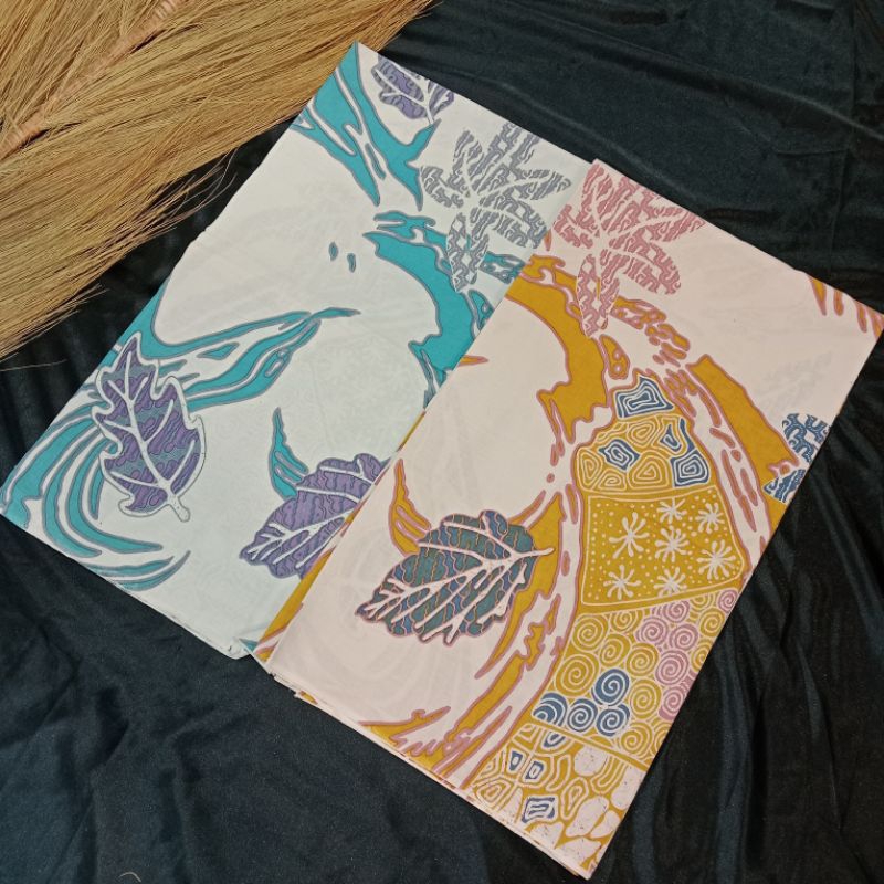 KAIN BATIK PREMIUM SOLO MOTIF ECOPRINT