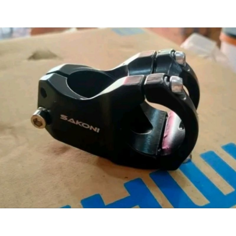 Termurah Stem New Sakoni Pacific Over Size Black D204 D 204 Pendek Alloy MTB BMX