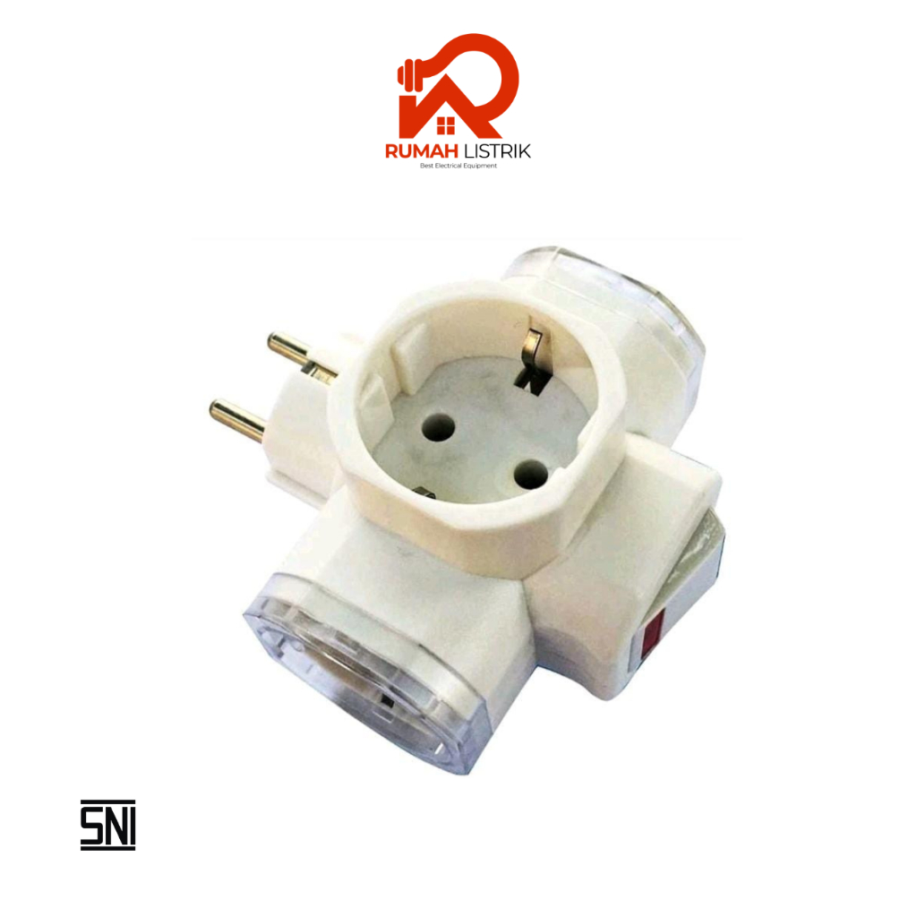 steker t arde/ steker multi/colokan T/steker murah/ steker Switch serbaguna tembaga Lumment 6833