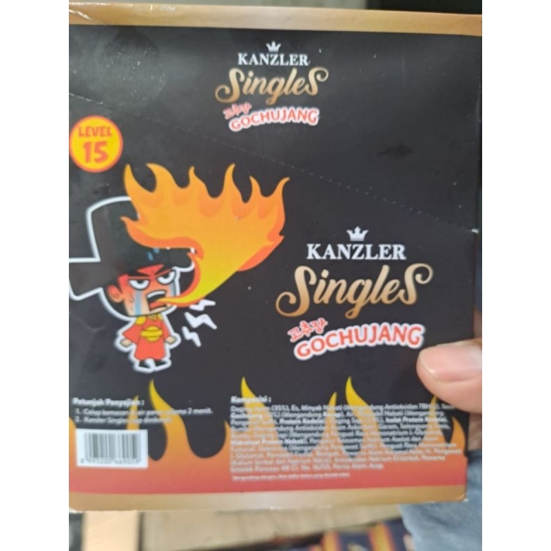 

1 Box Sosis Kanzler Singles 65gr ( 1 Box isi 12 ) | HOT | GOCHUJANG