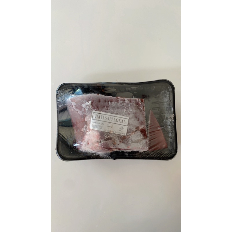 

Hati sapi lokal 500 gr