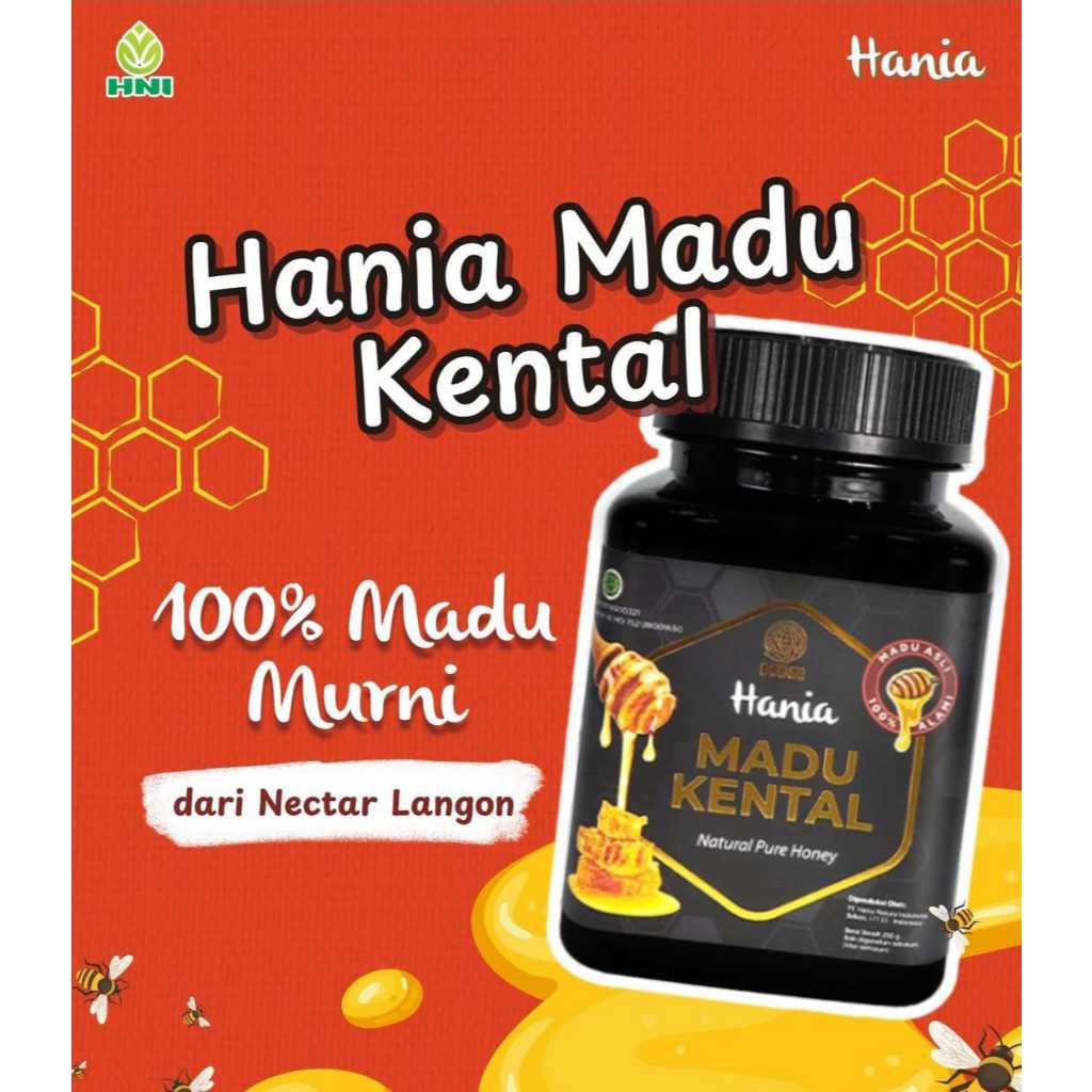 

Hania Madu Kental 100% Madu Asli
