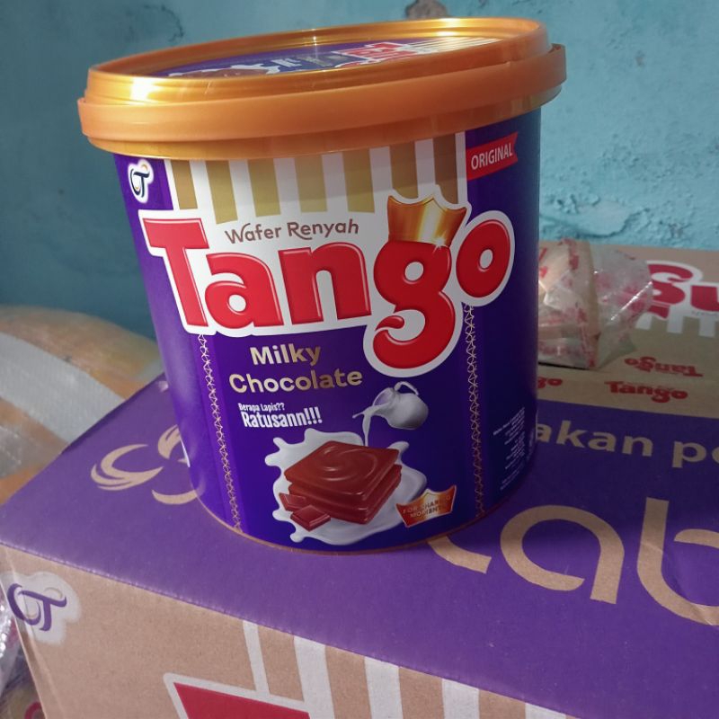 

Wafer Tango Jar Rasa Coklat