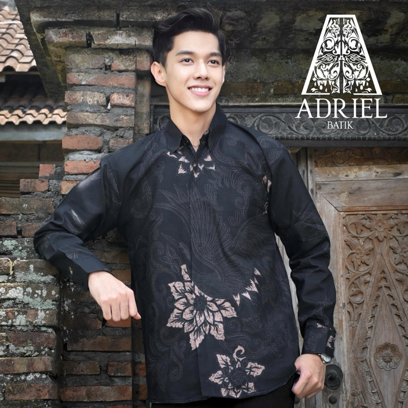 promo harsha batik premium (kemeja pria / outer wanita) - kemeja outer batik premium solo lengan