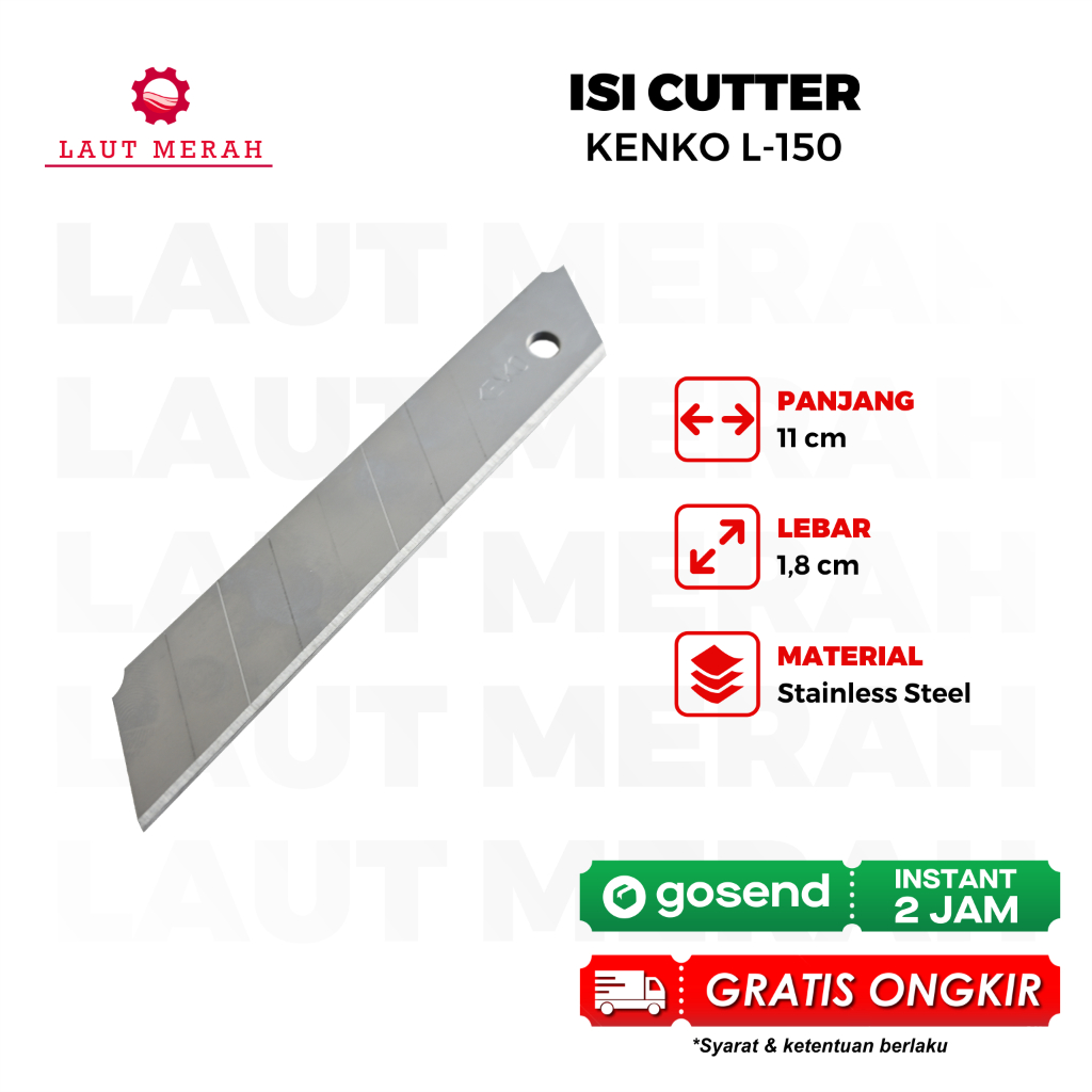 

Isi Cutter Besar Kenko L-150 / Refill Spare Blade L150