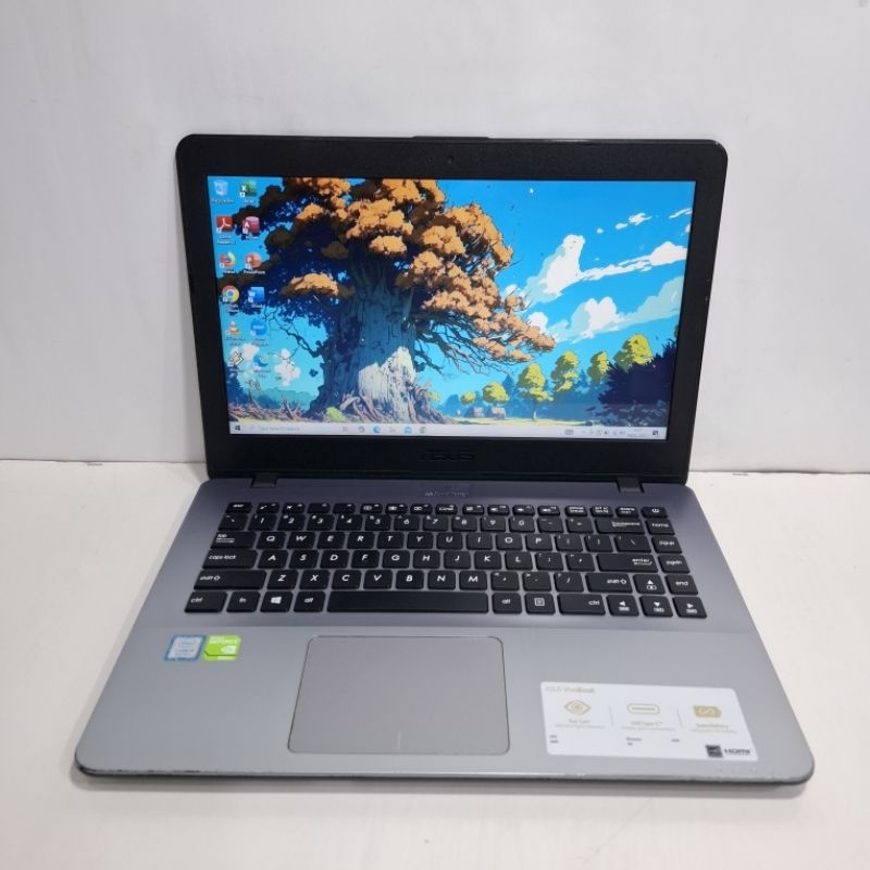 Laptop asus a442u intel core i5-8250u ram 8gb ssd 128gb hdd 1tb nvidia geforce 930mx
