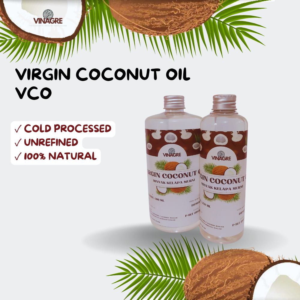 

VIRGIN COCONUT OIL (VCO) / MINYAK KELAPA MURNI 250 ML
