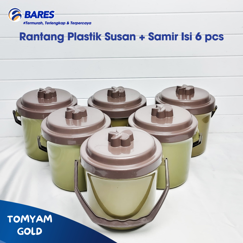 Rantang Susan Tomyam + Samir Isi 6 pcs