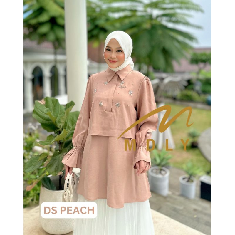 MDLY/Blouse M 197-6 by Mdly/Blouse premium/Blouse elegant/Blouse terbaru