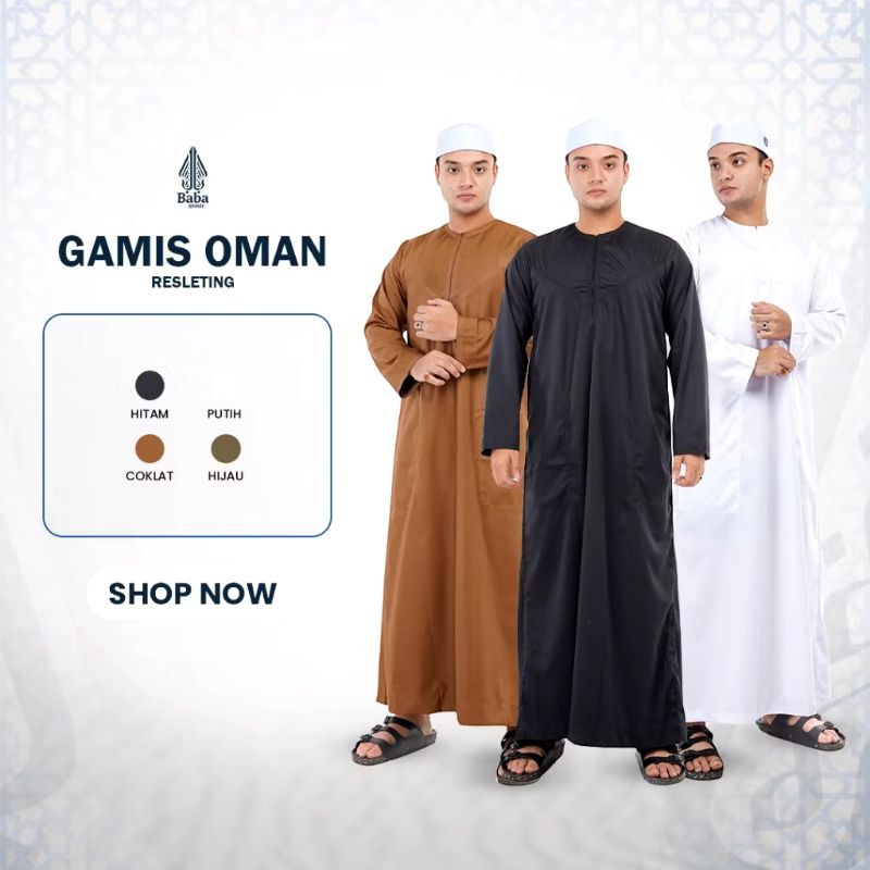 GAMIS OMAN RESLETING BABAGAF