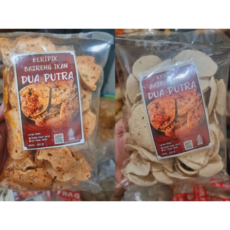 

Basreng DuaPutra Koin Pedas 200 gr