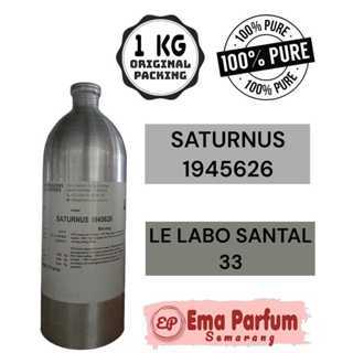 ( 1 KG ) Saturnus By Expression Searah Aroma Le Labo Santal 33, Kemasan Segel 1 KG bibit parfum murn