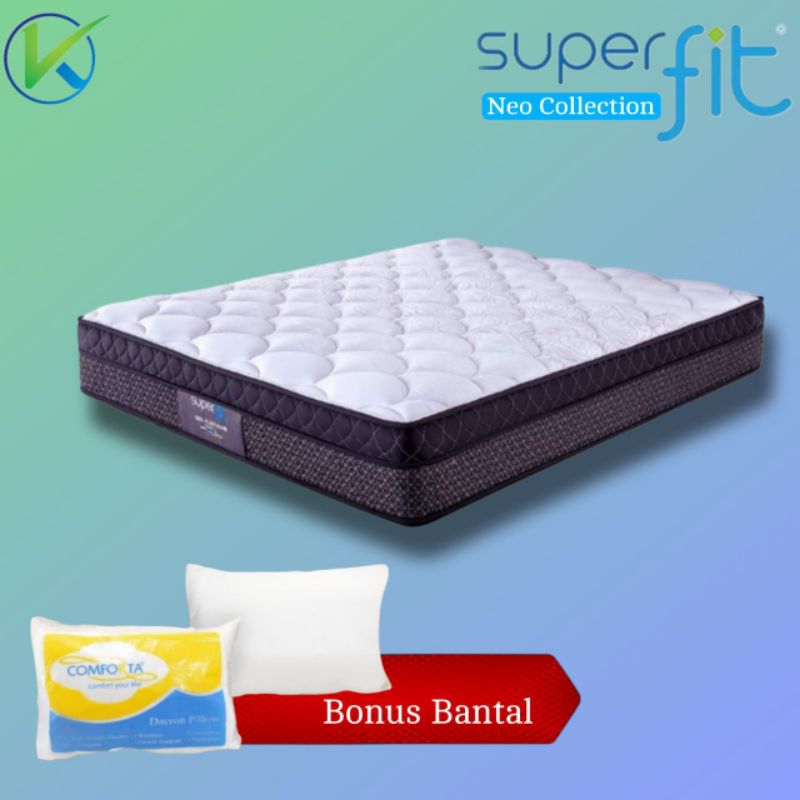 Comforta Superfit Neo Platinum Kasur Empuk Kasur Hotel Springbed Comforta