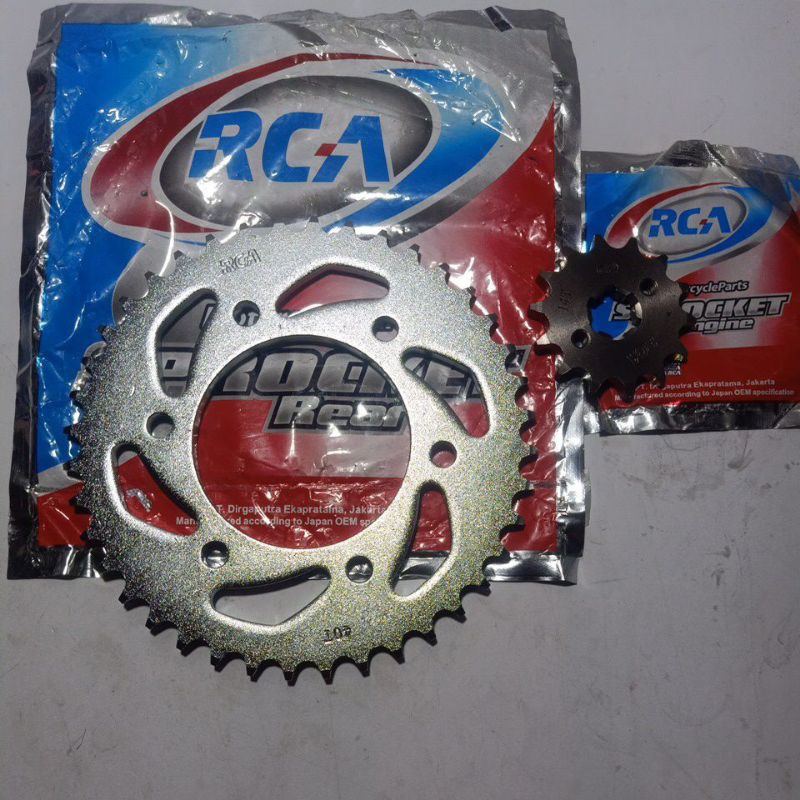 Gear Depan Belakang Yamaha BISON GearSet Gear Paket Gir Pres RCA