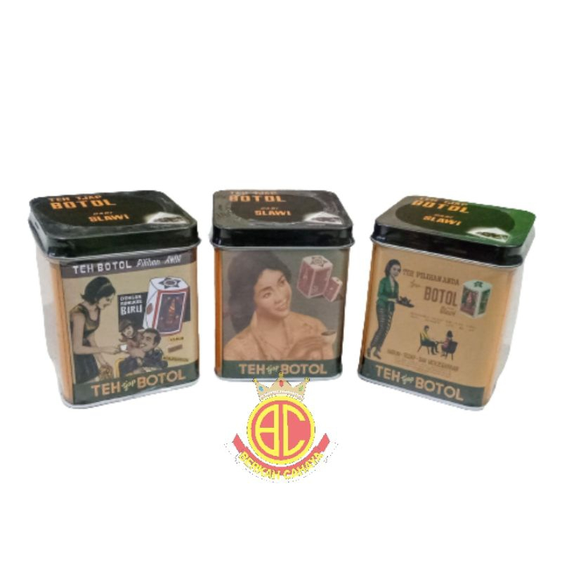 

Paket Koleksi Isi 3 Teh Cap Botol Vintage Asli Slawi Tegal Isi 20 Kantong X3