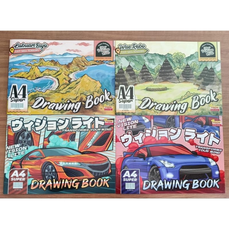 

Buku Gambar A4 & A3 New Vision Lite Murah