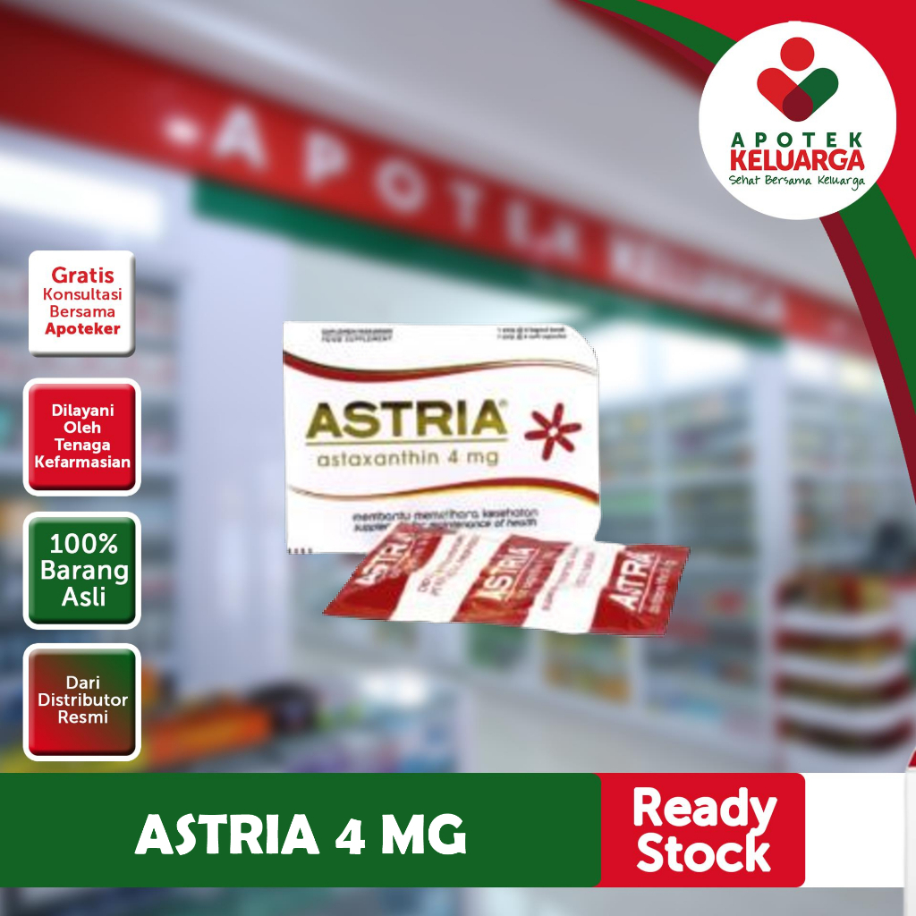 Astria 4 mg 6 Kapsul