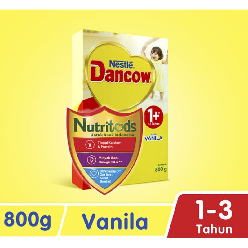 

Dancow 1+ Vanila 800gr susu anak 1-3 Tahun Terlaris