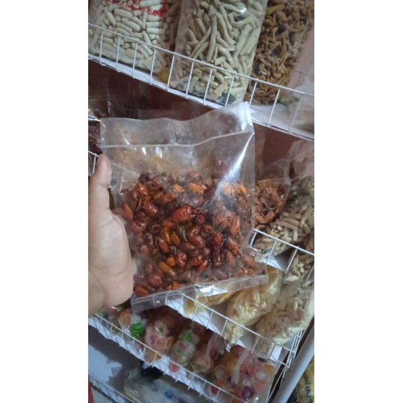 

KERIPIK KULIT MLINJO/ MOTO MALING PEDAS MANIS GURIH 250 GRAM