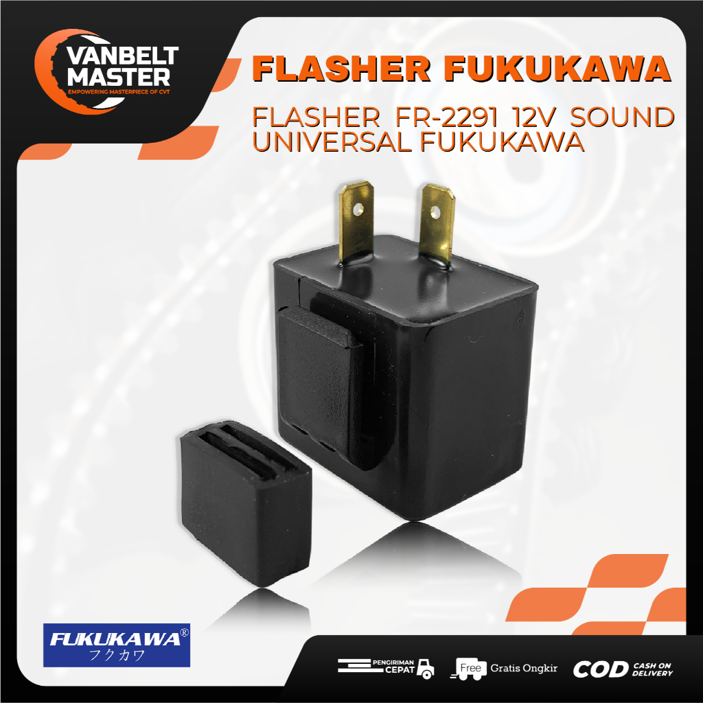 Fukukawa Relay Flasher Sein Sen Honda Vario Beat Scoopy PCX ADV Genio Spacy Supra tiger Revo Karisma