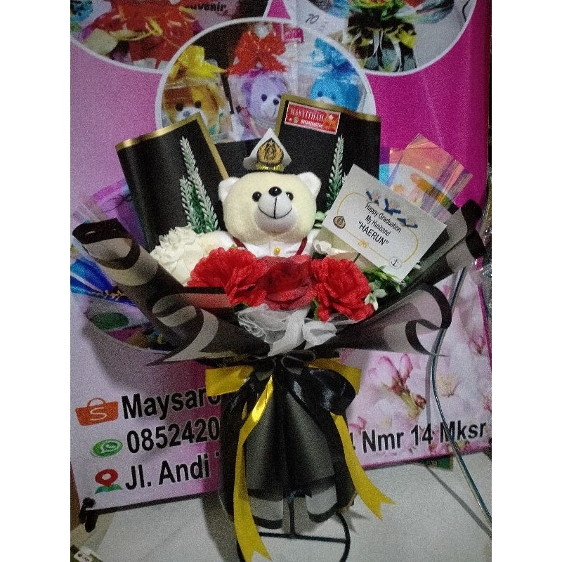 Buket Tema Pelaut/Boneka Pelaut/Pelayaran/Wisuda