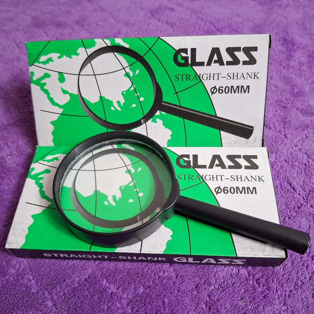 

KACA PEMBESAR /Magnifying LUP Glass STRAIGHT - SHANK 60 mm
