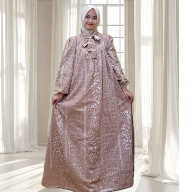 GAMIS WANITA KATUN BORDIR TERBARU