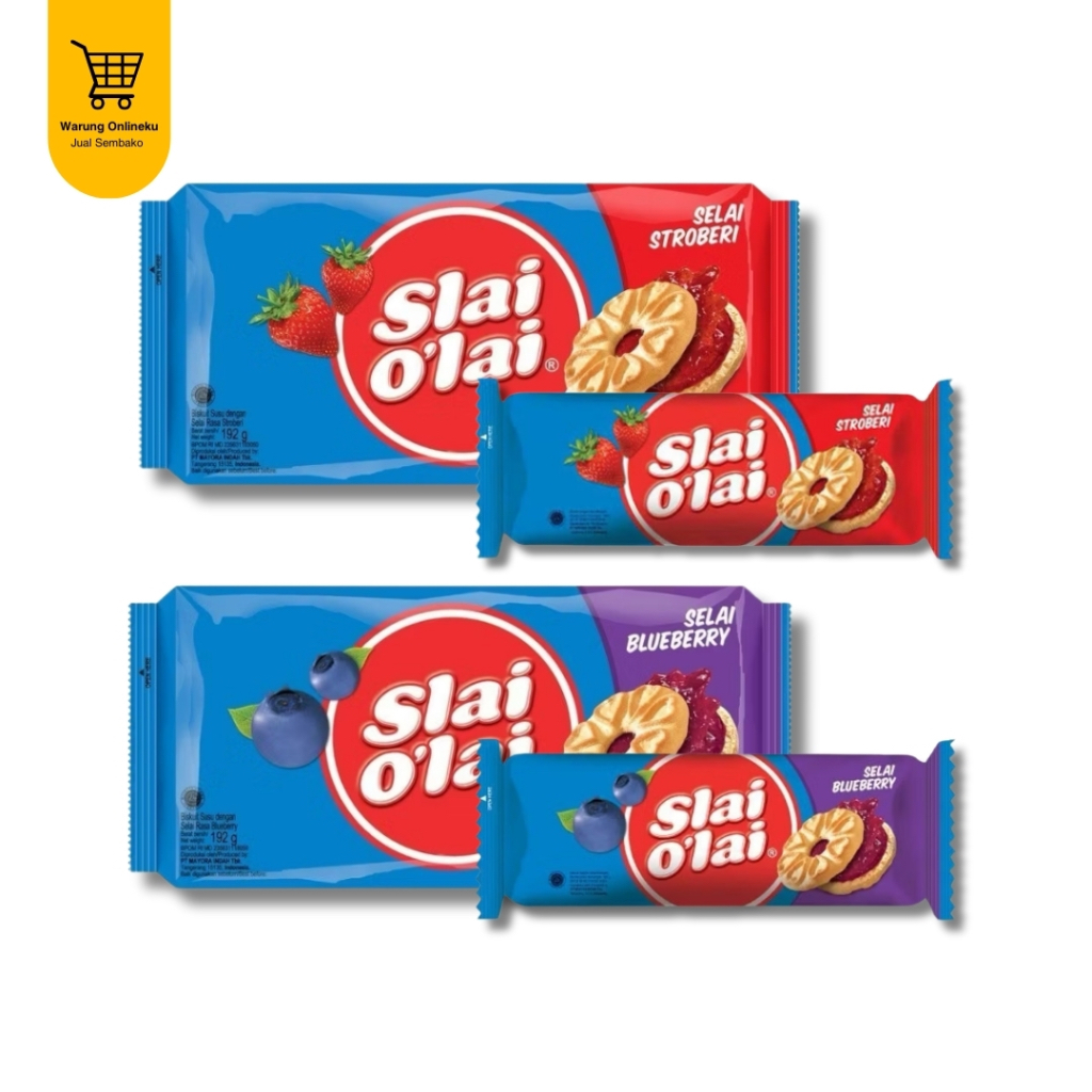 

SLAI O’LAI BISKUIT ROMA BLUEBERRY & STRAWBERRY