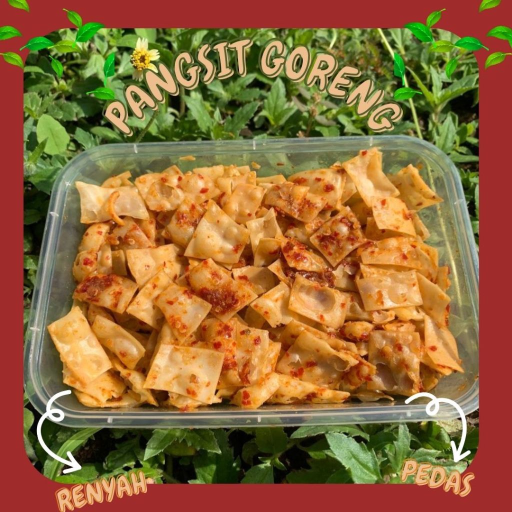 

pangsti goreng pedas 100 gram by saturasa