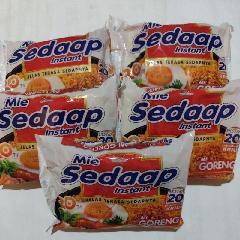 

Mie Sedaap Goreng isi 5