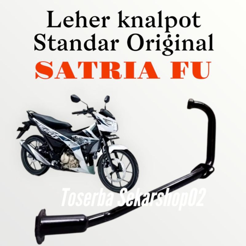 Leher Knalpot standar Satria Fu 150 Leher Sambung Knalpot standar Satria Fu Model original