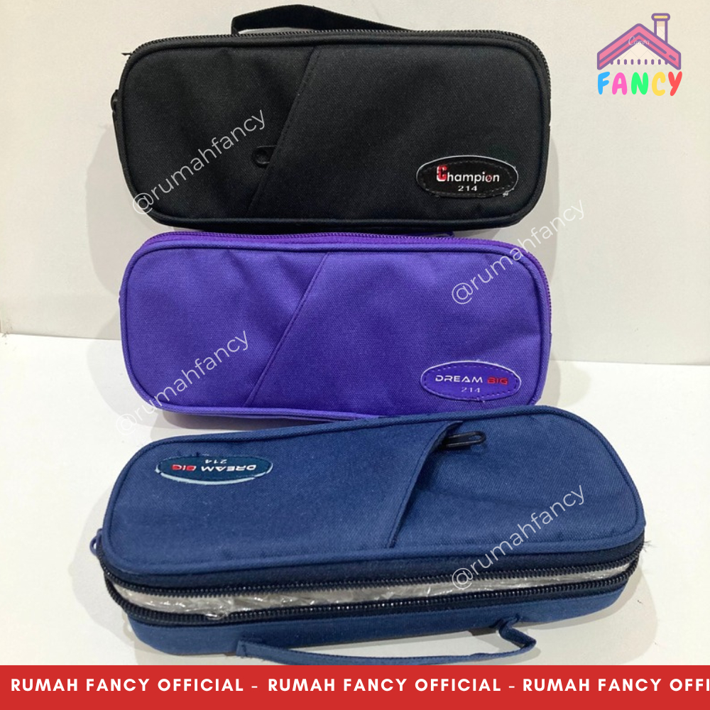 

Tempat Pensil / Kotak Pensil 2 RESLETING Motif Bahan Kain HD 214 / Tempat Pensil Anak Dewasa Elegan