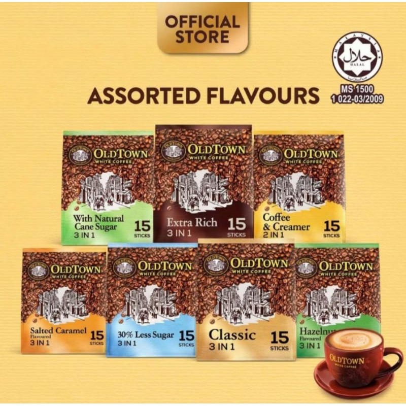 

Oldtown White Coffee Premix