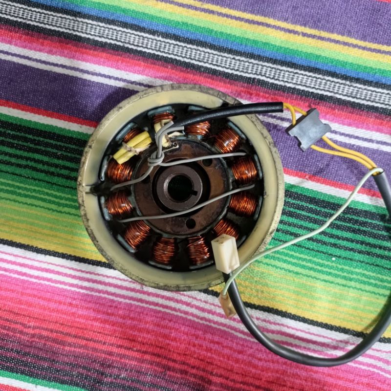 Magnet Dan Spull Kawasaki Binter Merzy Kz200 KZ250 1983 Up