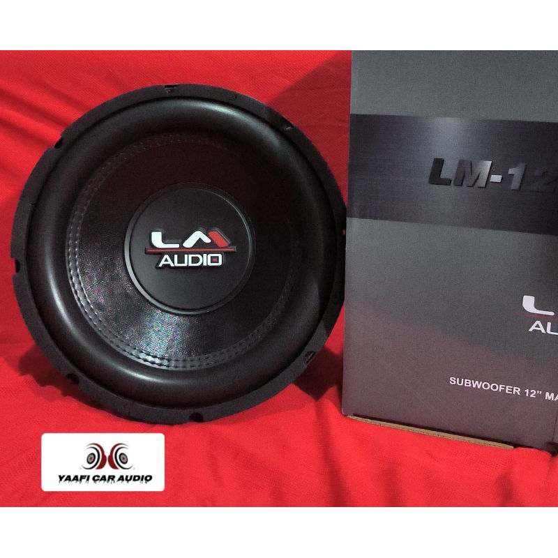 Subwoofer LM 12 DD - LM 12 DD SPL Doble Magnet LM 12 DD MKll New TTY-yaafi car audio