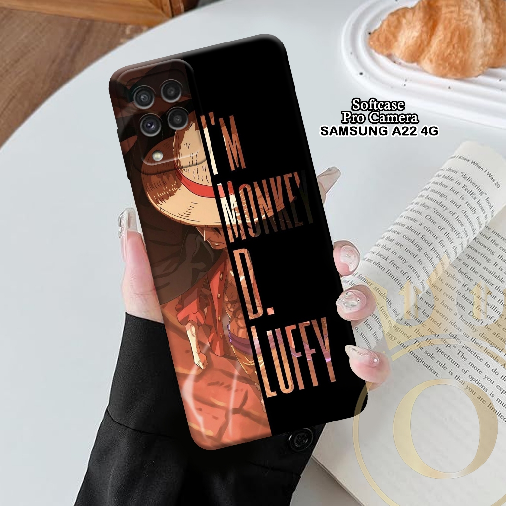 Softcase Samsung Galaxy A22 4G - ORORA - Casing Samsung Galaxy A22 4G - Motif case Anime - softcase 