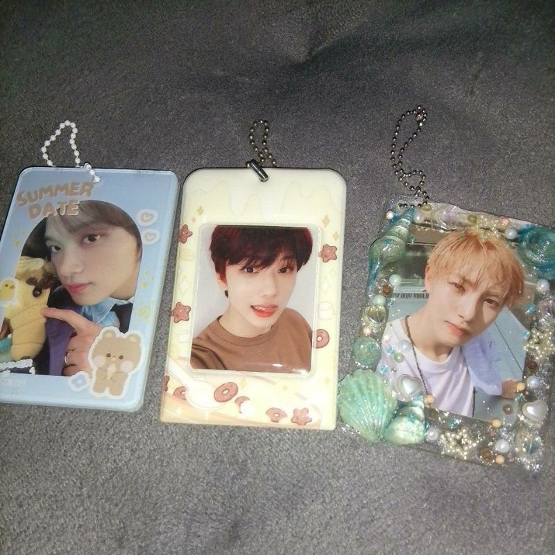 Cahol Photocard Kpop PC Card Holder Custom Seaworld Boneka Cereal