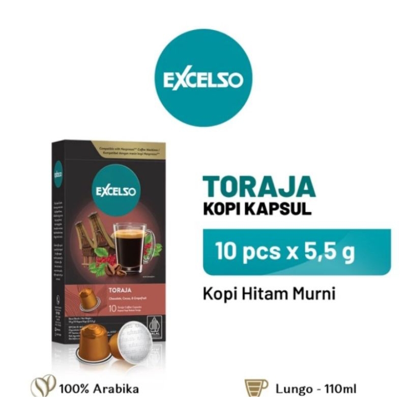

Nespresso compatible excelso toraja