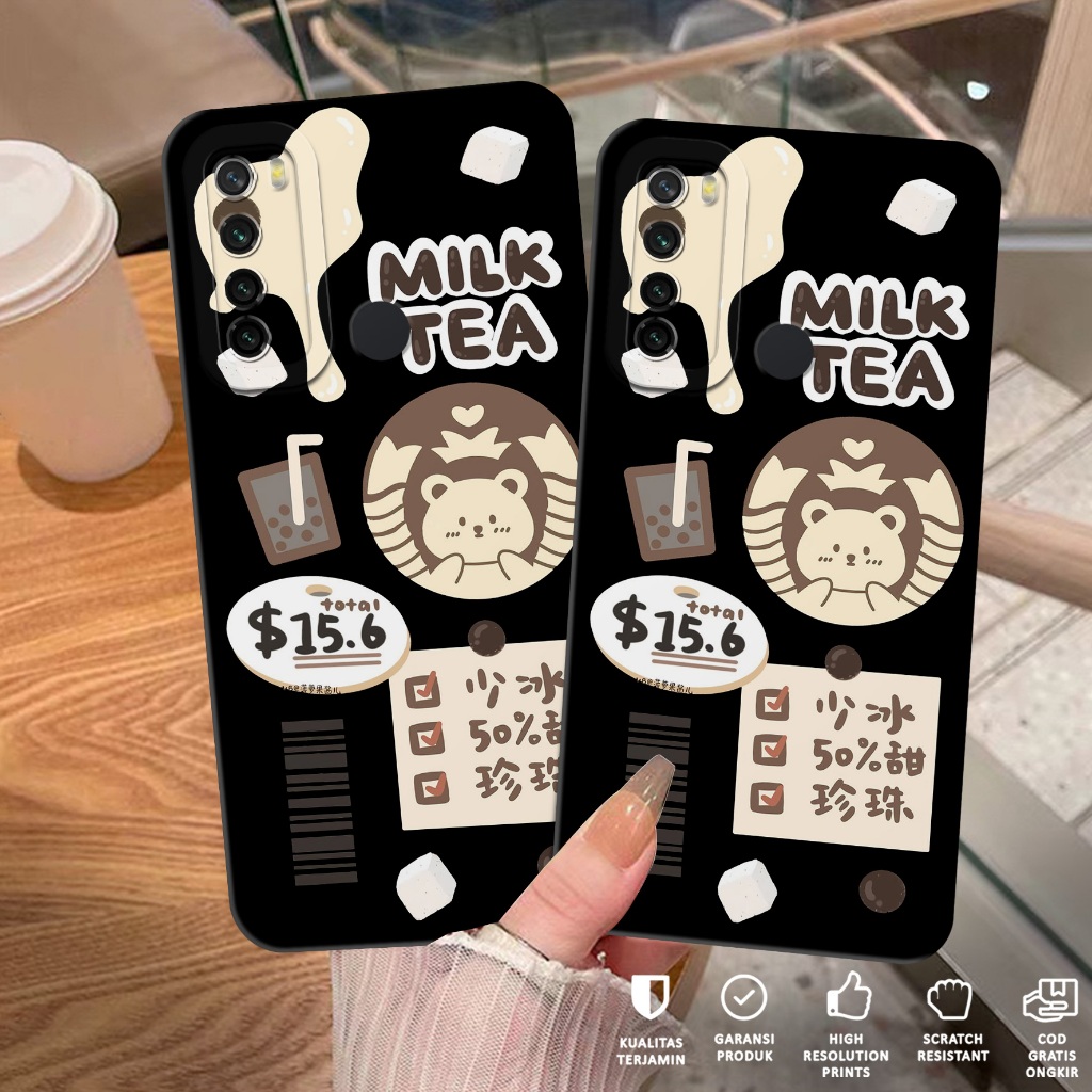 Case Xiaomi Redmi Note 8 - Softcase Xiaomi Redmi Note 8 Motif Starbuks - Casing Hp Xiaomi Redmi Note