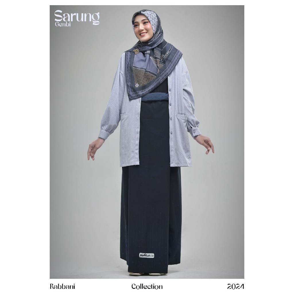 RABBANI ORI - New Sarung Rabbani Palestine Navy Rabbani Sarung Genbi