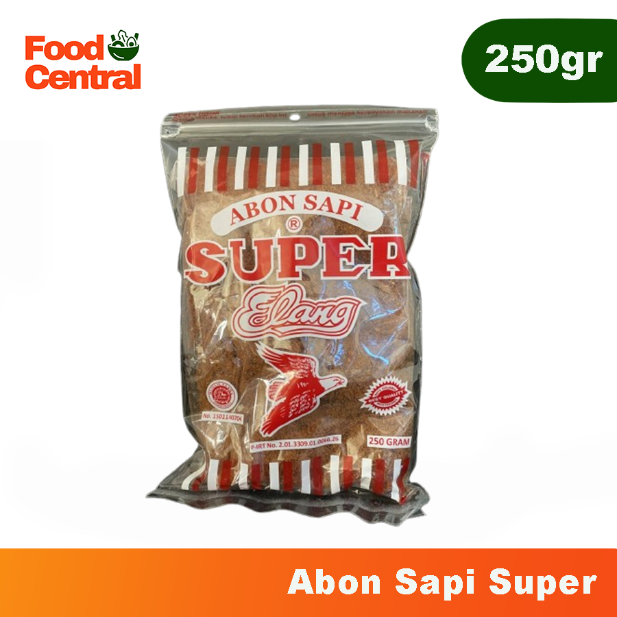 

[INSTAN] Abon Sapi Super Elang Pedas / Manis 250 gr