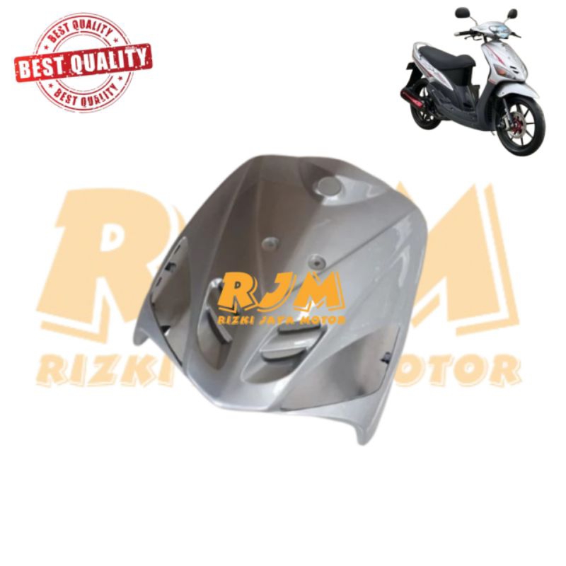 TAMENG / DASI DEPAN YAMAHA MIO SPORTY SILVER