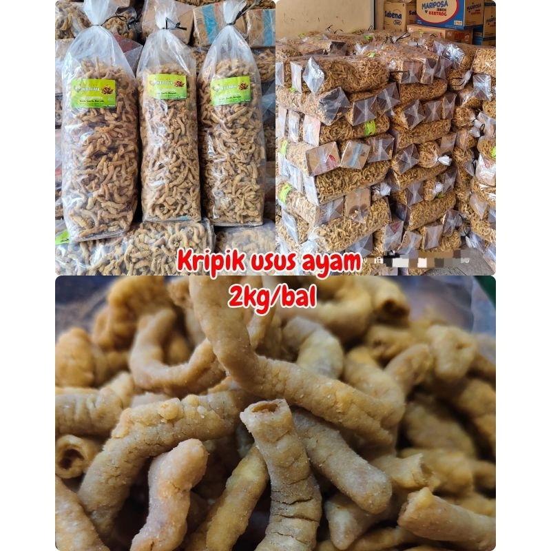 

Kripik Usus / Keripik Usus Ori / Usus Bojot / Usus Pedas 2kg