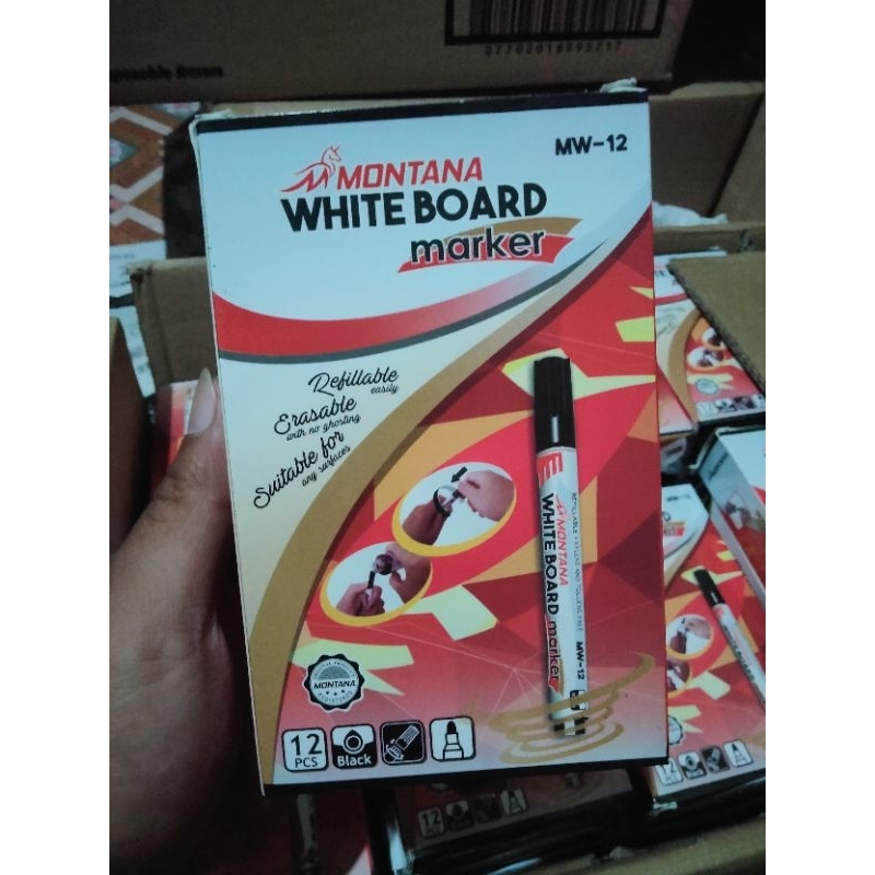 

spidol whiteboard montana mw-12 1pack 12pcs